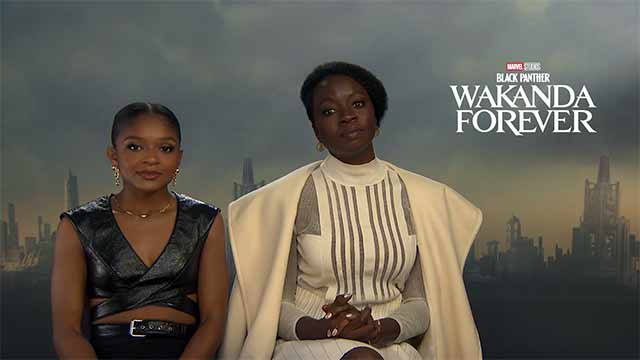 Entrevista Black Panther Wakanda Forever: Danai Gurira/Okoye y Dominique Thorne/Riri Williams