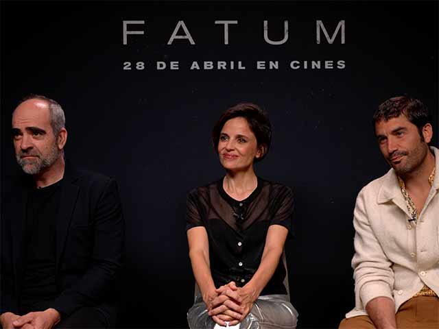 Entrevista Luis Tosar, Elena Anaya y Álex García nos hablan de Fatum