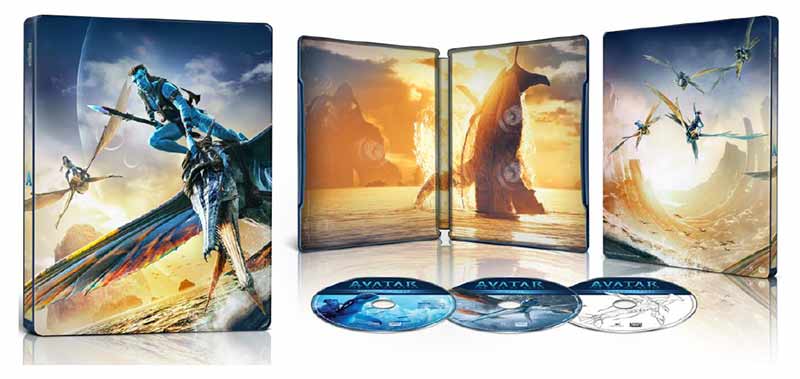 Concurso Avatar el sentido del Agua en Steelbook® 4K Ultra HD™ + el Diccionario Visual de la película
