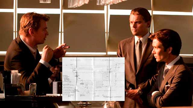 Christopher Nolan junto a Leonardo DiCaprio y Cillian Murphy en Origen