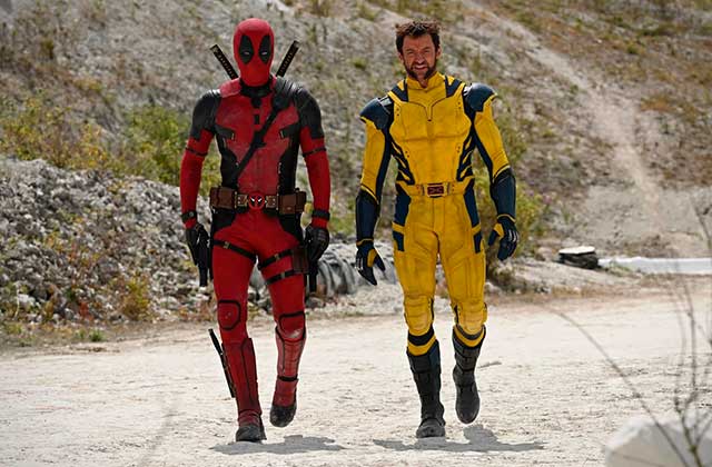 Hugh Jackman y Ryan Reynolds en Deadpool 3