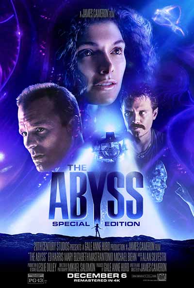 Abyss en 4K volverá a los cines el 6 de diciembre de la mano de James Cameron. 1 Abyss en 4K volverá a los cines el 6 de diciembre de la mano de James Cameron.