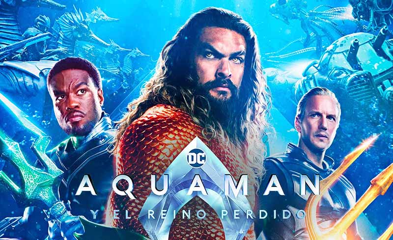 Aquaman y el reino perdido en DVD y Blu-ray