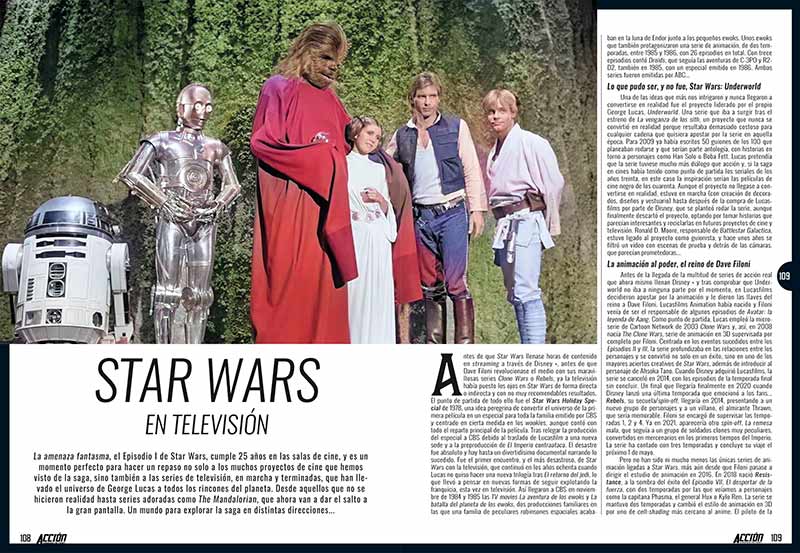 STAR WARS en televisión