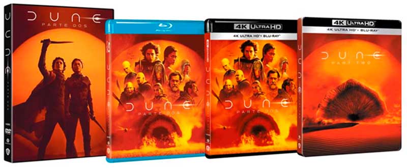 Lanzamiento en formato físico de Dune parte 2