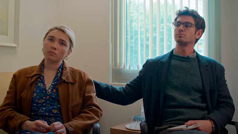 Emotivo primer tráiler de We Live In Time con Andrew Garfield y Florence Pugh