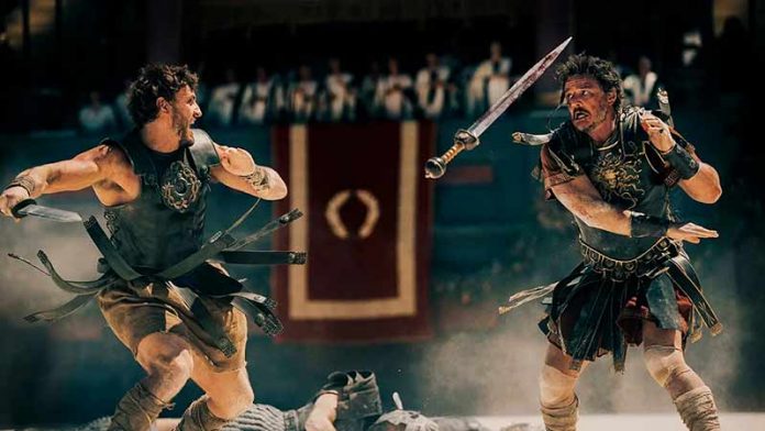 primer tráiler de Gladiator II