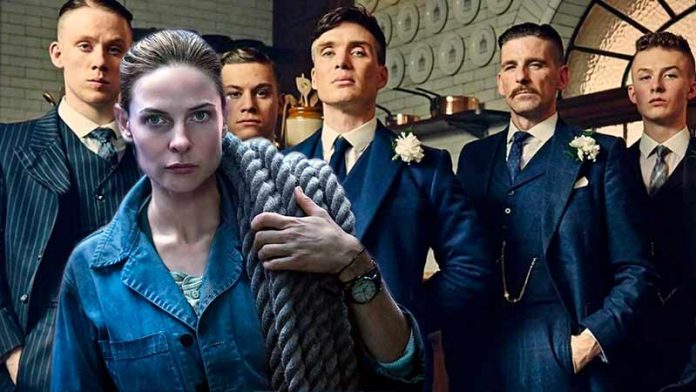 Rebecca Ferguson en la película de Peaky Blinders junto a Cillian Murphy