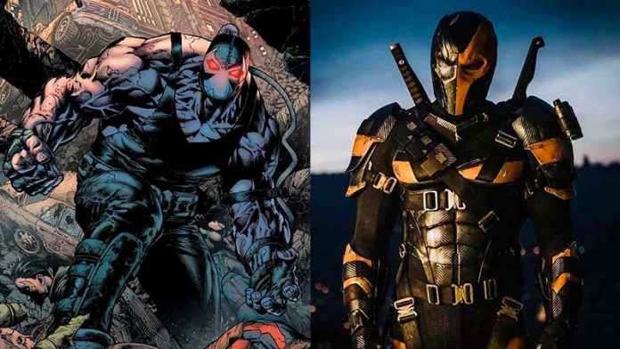 DC Studios planea una película sobre los villanos Bane y Deathstroke
