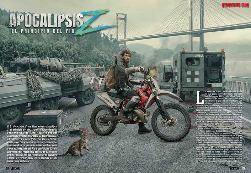 Revista ACCION NOVIEMBRE 2024 número 2411 con pósteres de Gladiator II, Alien (Ripley), Apocalipsis Z El principio del fin, Quo Vadis