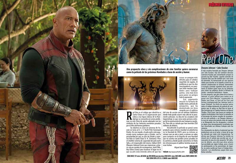 Revista ACCION NOVIEMBRE 2024 número 2411 con pósteres de Gladiator II, Alien (Ripley), Apocalipsis Z El principio del fin, Quo Vadis