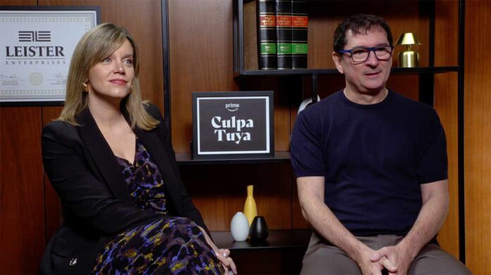 Entrevista Culpa Tuya Carolina Bang, productora y Domingo González, director