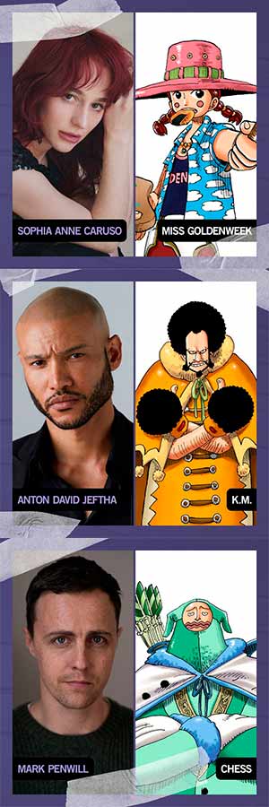 Nuevos actores se unen a la segunda temporada de One Piece