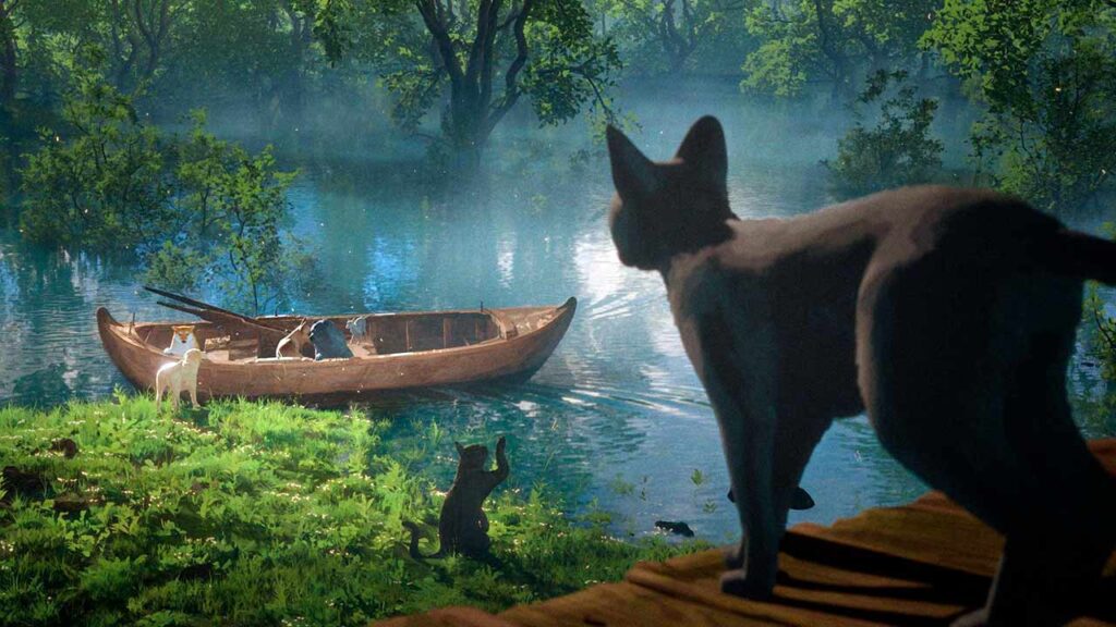 Crítica Flow Un mundo que salvar película dirigida por Gints Zilbalodis