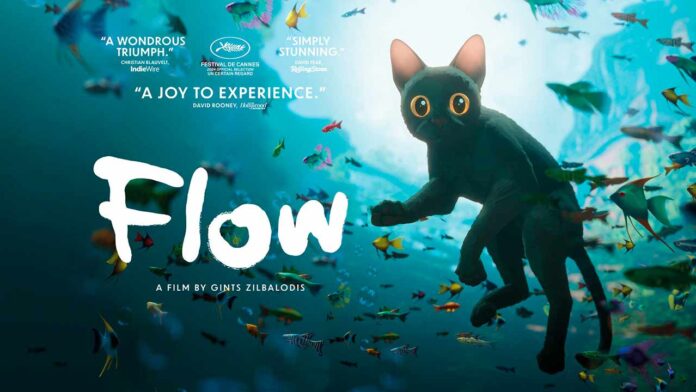 Crítica Flow Un mundo que salvar película dirigida por Gints Zilbalodis