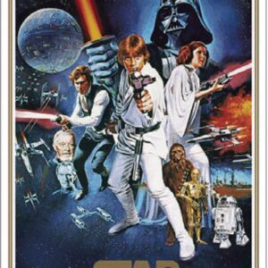 Poster Star Wars Classic 40 Aniversario