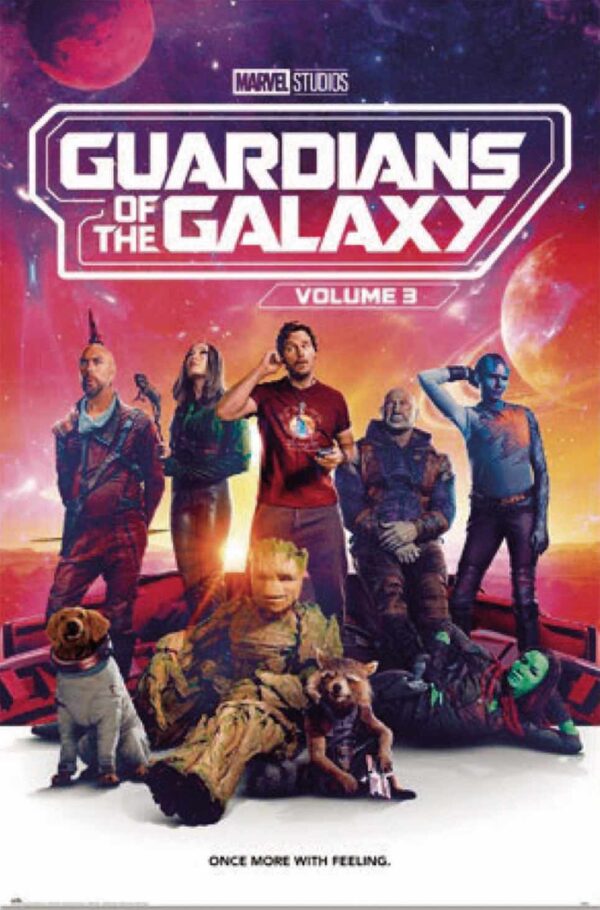 Póster Guardianes de la Galaxia Vol 3