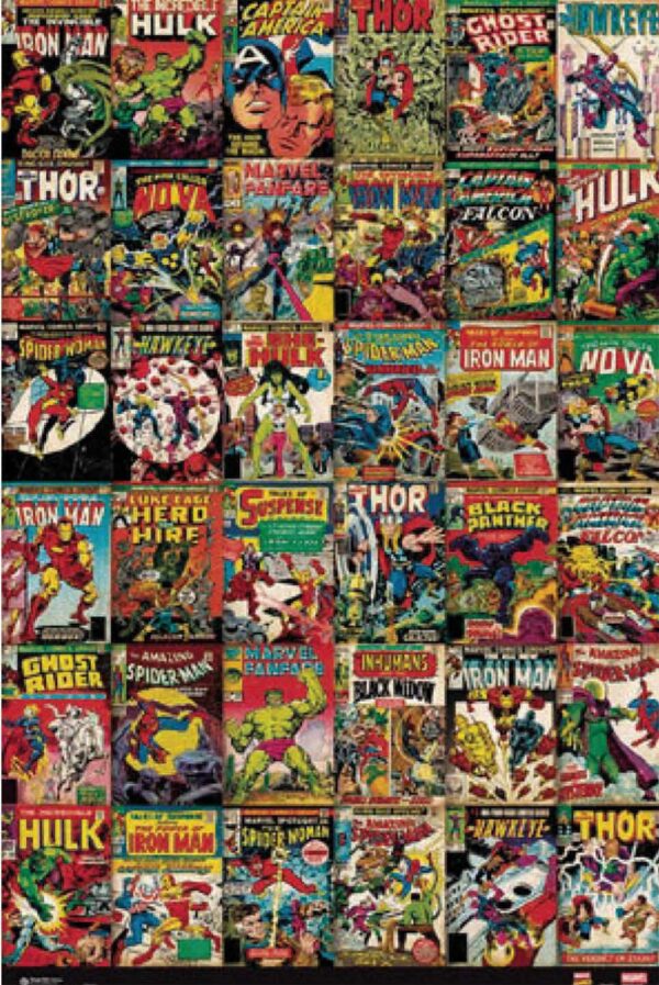 Póster Comics Classic Covers