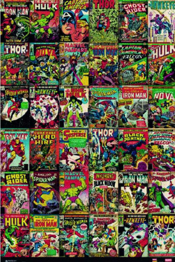Póster Comics Classic Covers