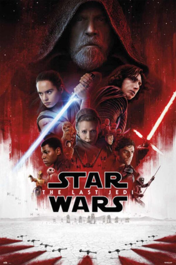 Póster Star Wars Los últimos Jedi