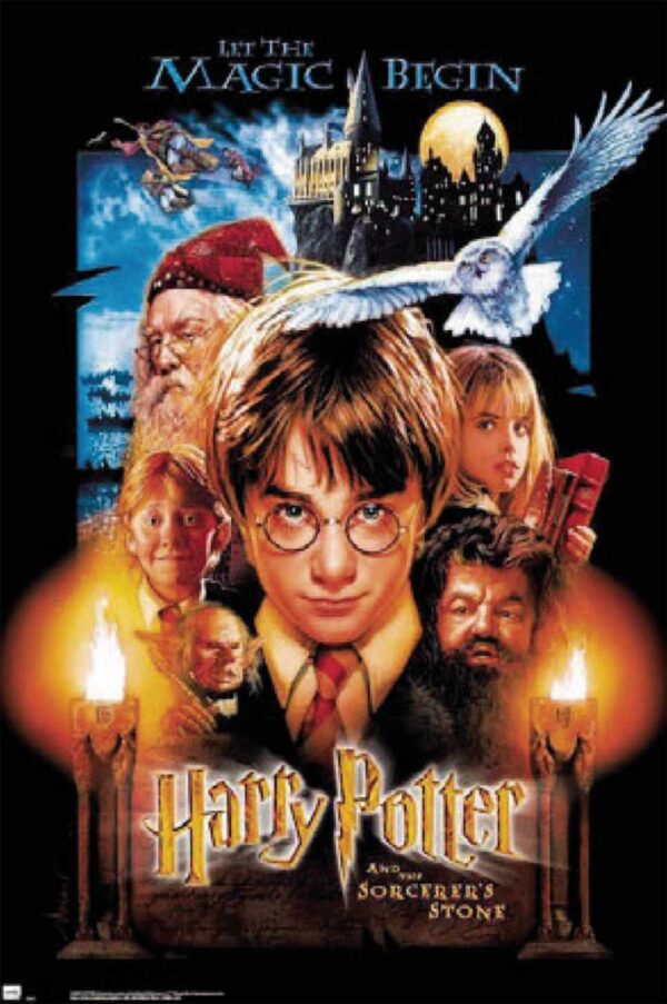 Póster Harry Potter y la piedra filosofal