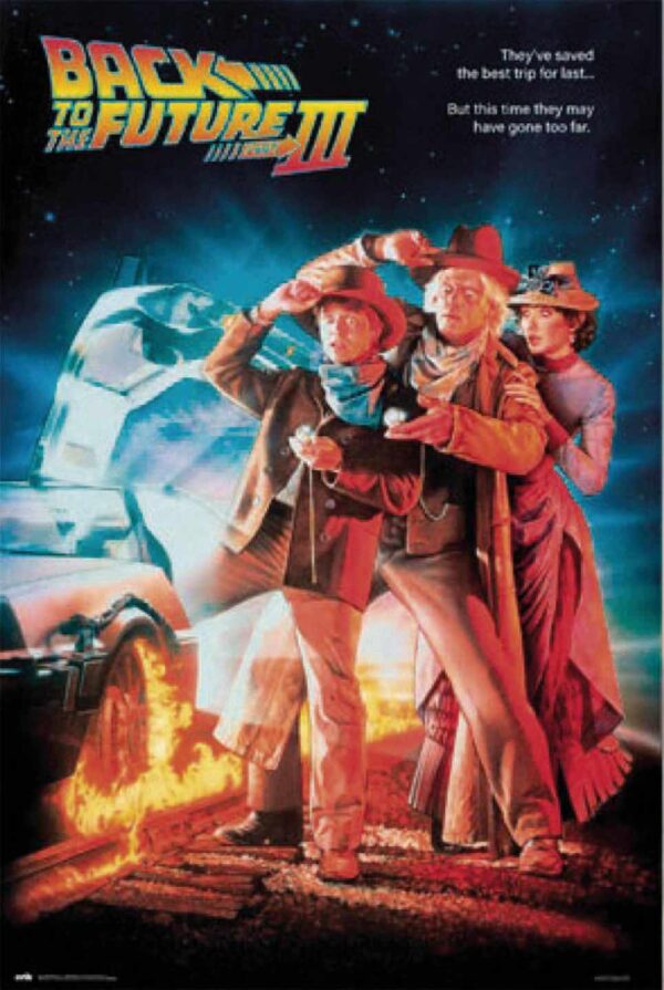 Póster Regreso al futuro 3
