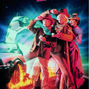 Póster Regreso al futuro 3