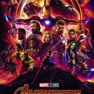Póster Avengers infinity war onesheet