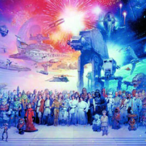 Póster Star wars legacy characters. Ref. 29