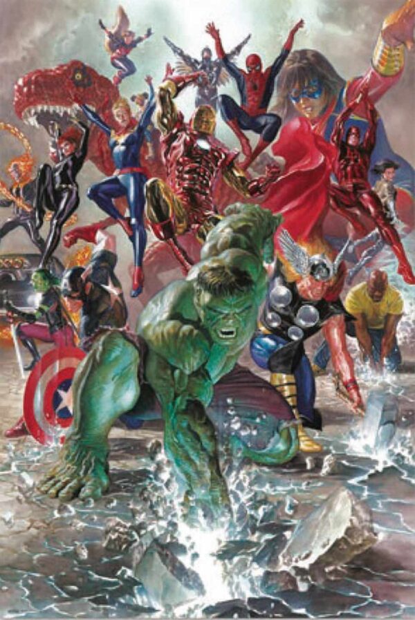 Póster Avengers - Marvel legacy by Alex Ross. Ref. 30.
