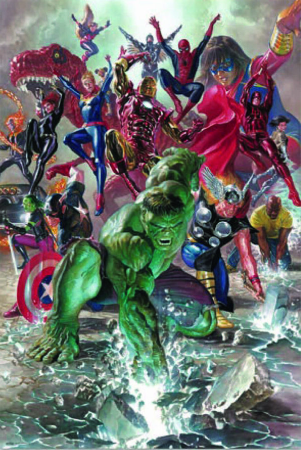 Póster Avengers - Marvel legacy by Alex Ross. Ref. 30.
