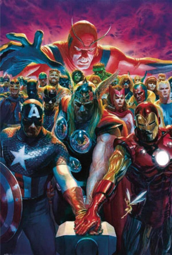 Póster avengers 10 by Alex Ross. Ref. 32