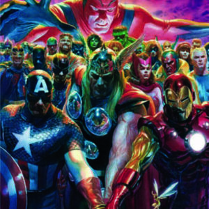Póster avengers 10 by Alex Ross. Ref. 32