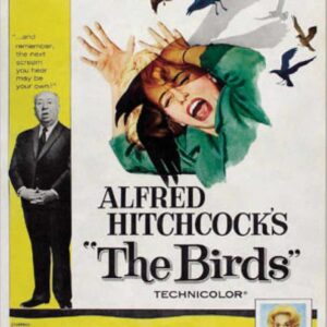 Póster THE BIRDS. Ref. 34. Tamaño 61×91,5.