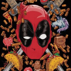 Póster DEADPOOL - BULLETS AND CHIMICHANGAS. Ref. 38. Tamaño 61×91,5.