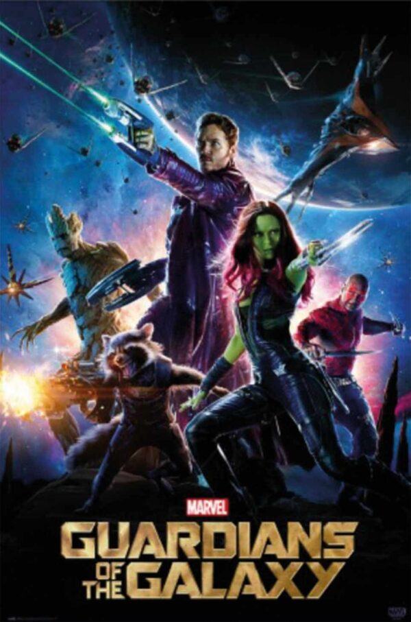 Póster GUARDIANES DE LA GALAXIA OFICIAL. Ref. 42.