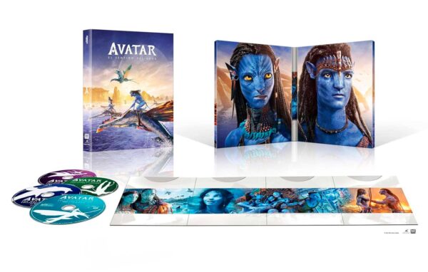 Avatar el sentido del agua (Ed. Coleccionista Digipack) (4K UHD + Blu-ray + 2 Blu-ray Extras)