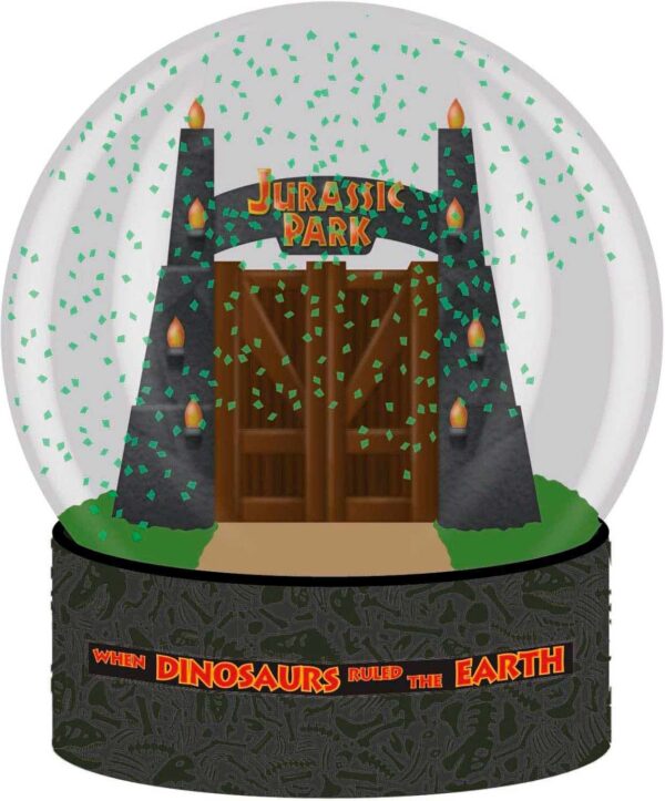 Bola de nieve Jurassic Park Puertas de entrada