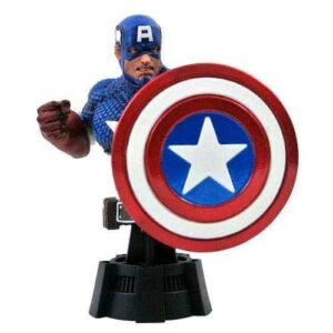 Busto Marvel Capitan America Escudo Normal