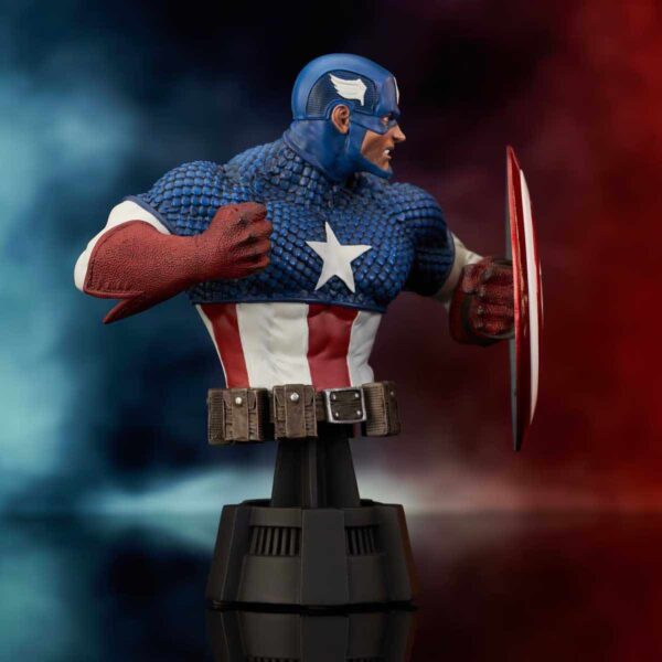 Busto Marvel Capitan America Escudo Normal