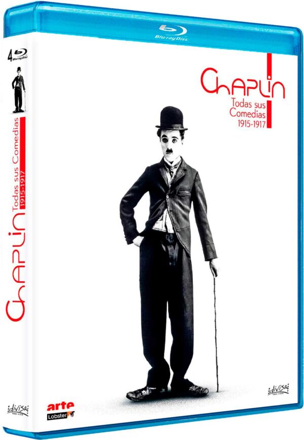 Chaplin Todas sus comedias (1915-1917) [Blu-ray]