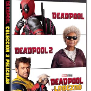 Pack Deadpool 1+2+3 (DVD) 3 Películas