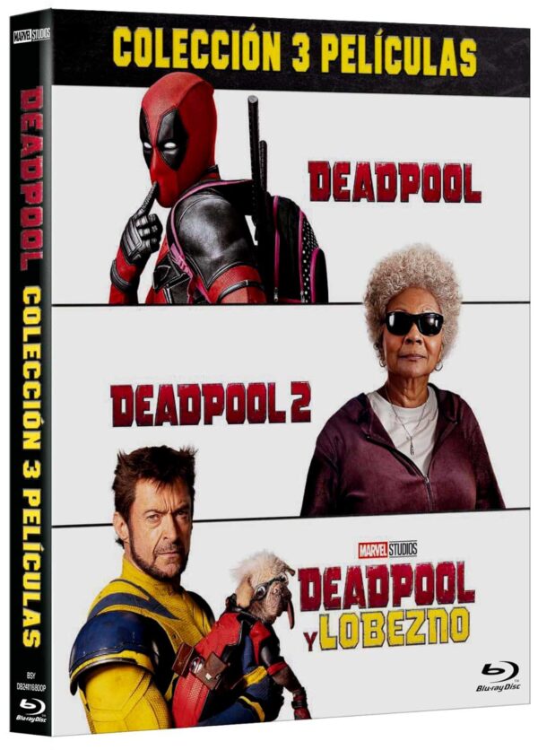 Pack Deadpool 1+2+3 (Blu-ray) 3 Peliculas