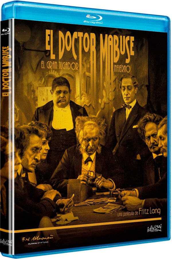 El Doctor Mabuse: El Gran Jugador + Infierno (1922) (Fritz Lang) (Blu-ray)