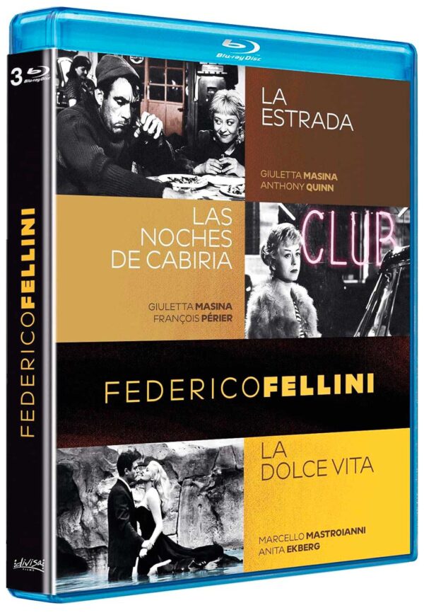 Pack Federico Fellini 3 Películas (Blu-ray)