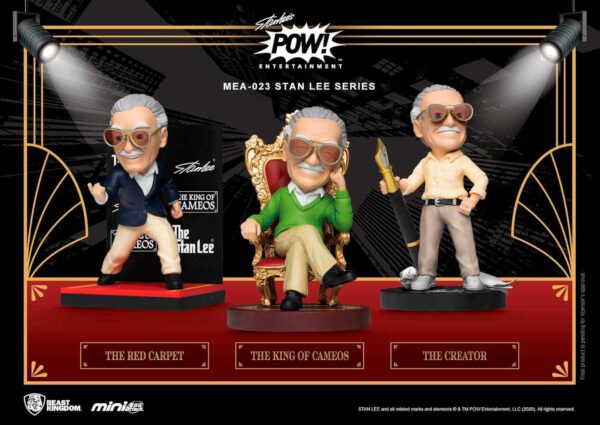 Figuras Marvel Stan Lee Set de 3 Serie