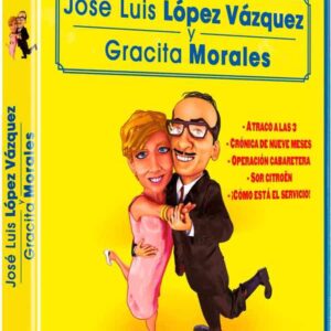 Pack José Luis López Vázquez y Gracita Morales (Blu-ray) 5 películas