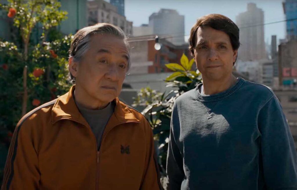 Ralph Macchio y Jackie Chan en Karate Kid Legends