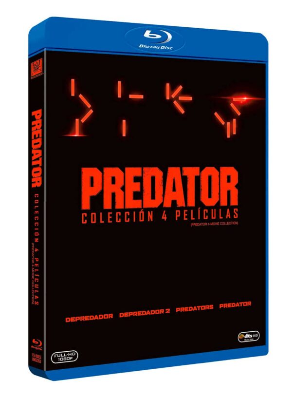 Predator Colección 4 Peliculas (Blu-ray)