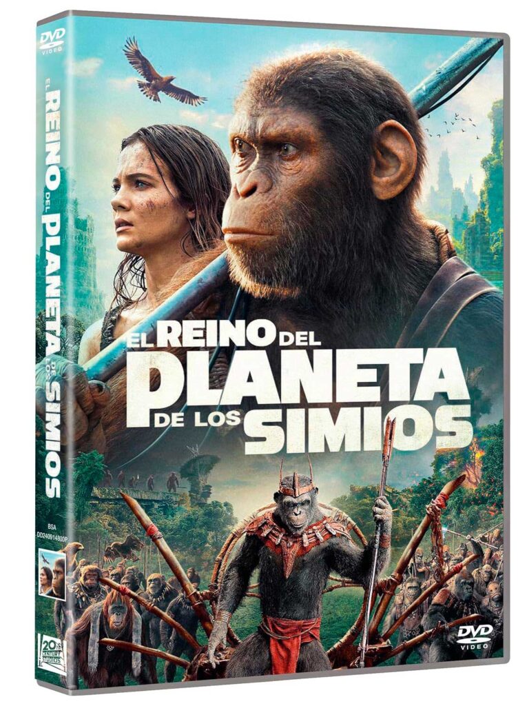 10 películas de terror en el bosque 12 El Reino del Planeta de los Simios (DVD)